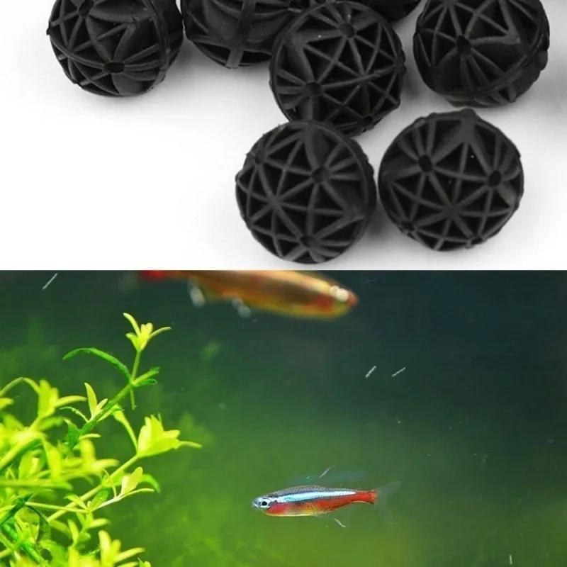 50Pcs 16mm Aquarium Bio Filter - Ocean Aquarium ulasan dan harga
