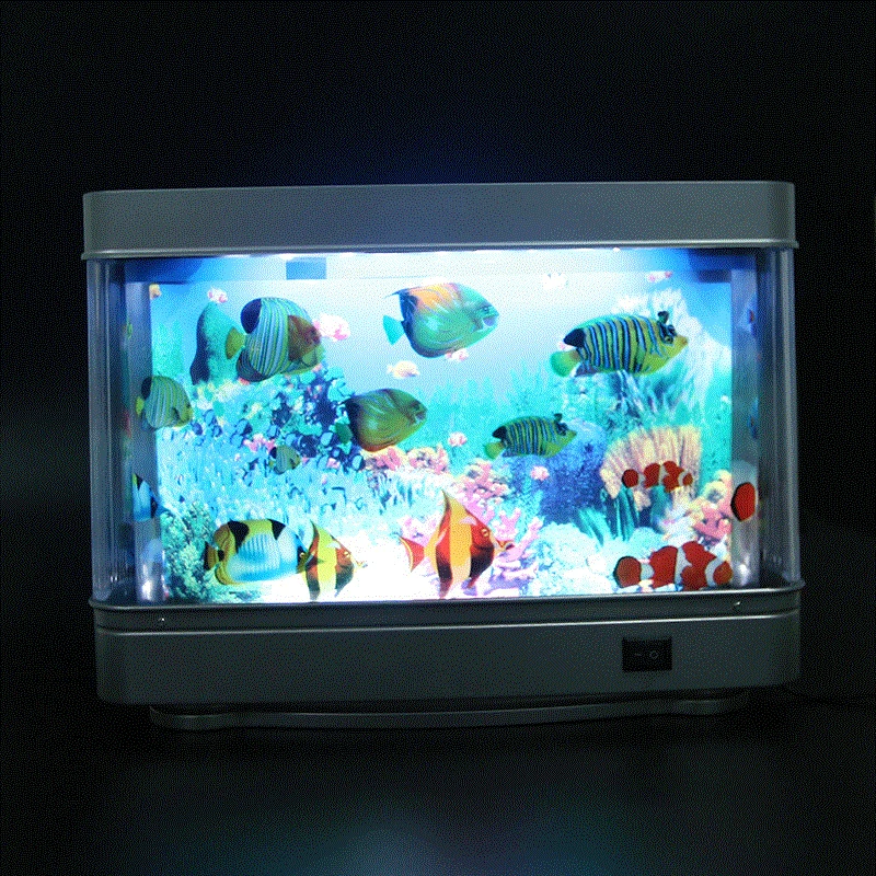 Dynamic Virtual Ocean LED Fish - Aquarium Marine Lights ulasan dan harga