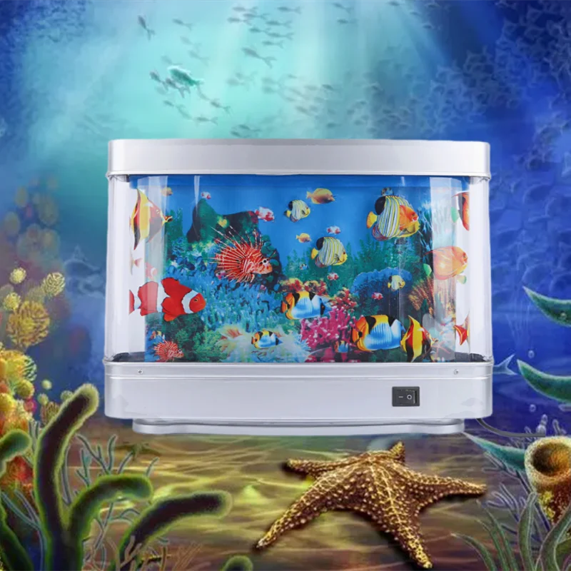 Dynamic Virtual Ocean LED Fish - Aquarium Marine Lights ulasan dan harga
