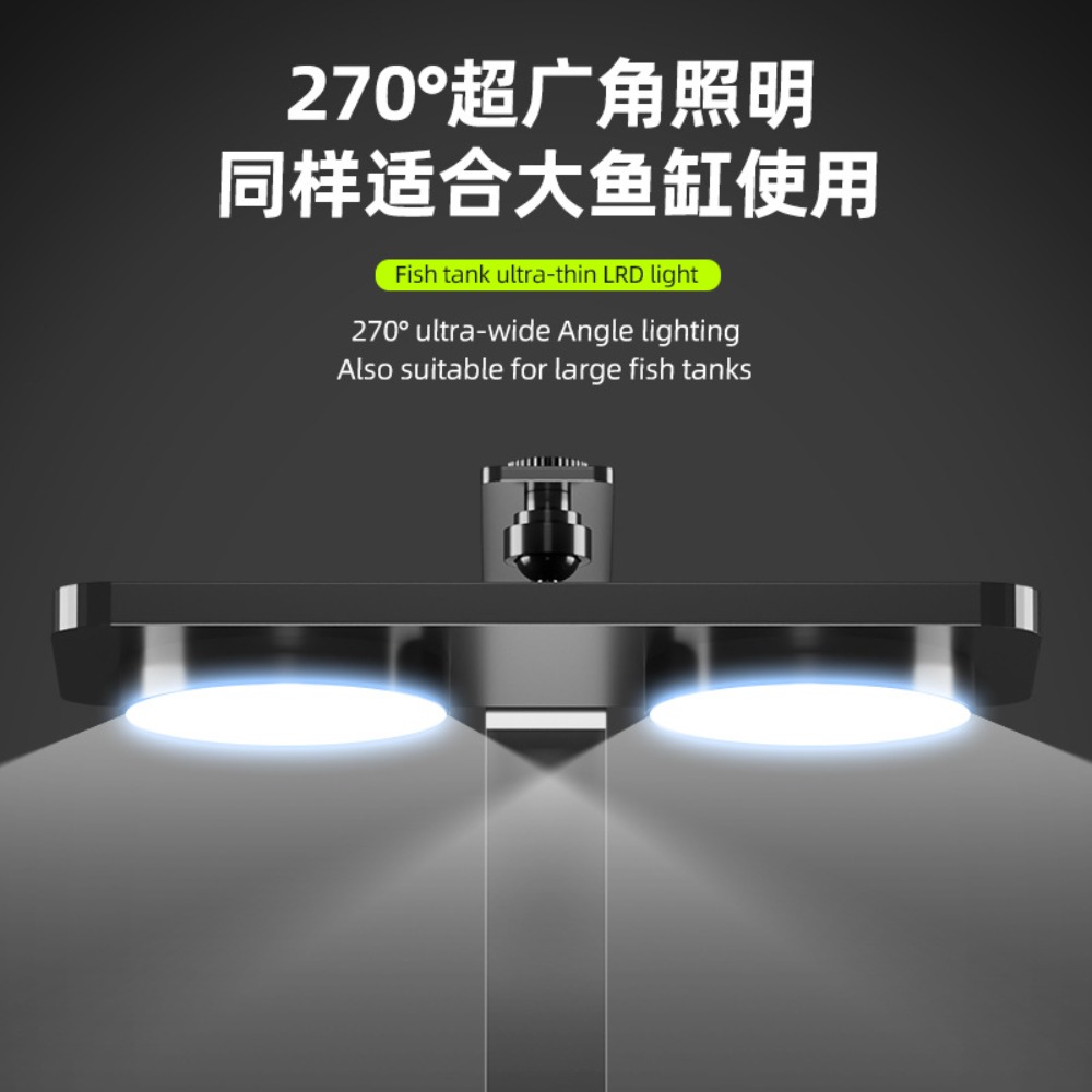 Clip On LED Aquarium Light 24/ - Saltwater Tank ulasan dan harga