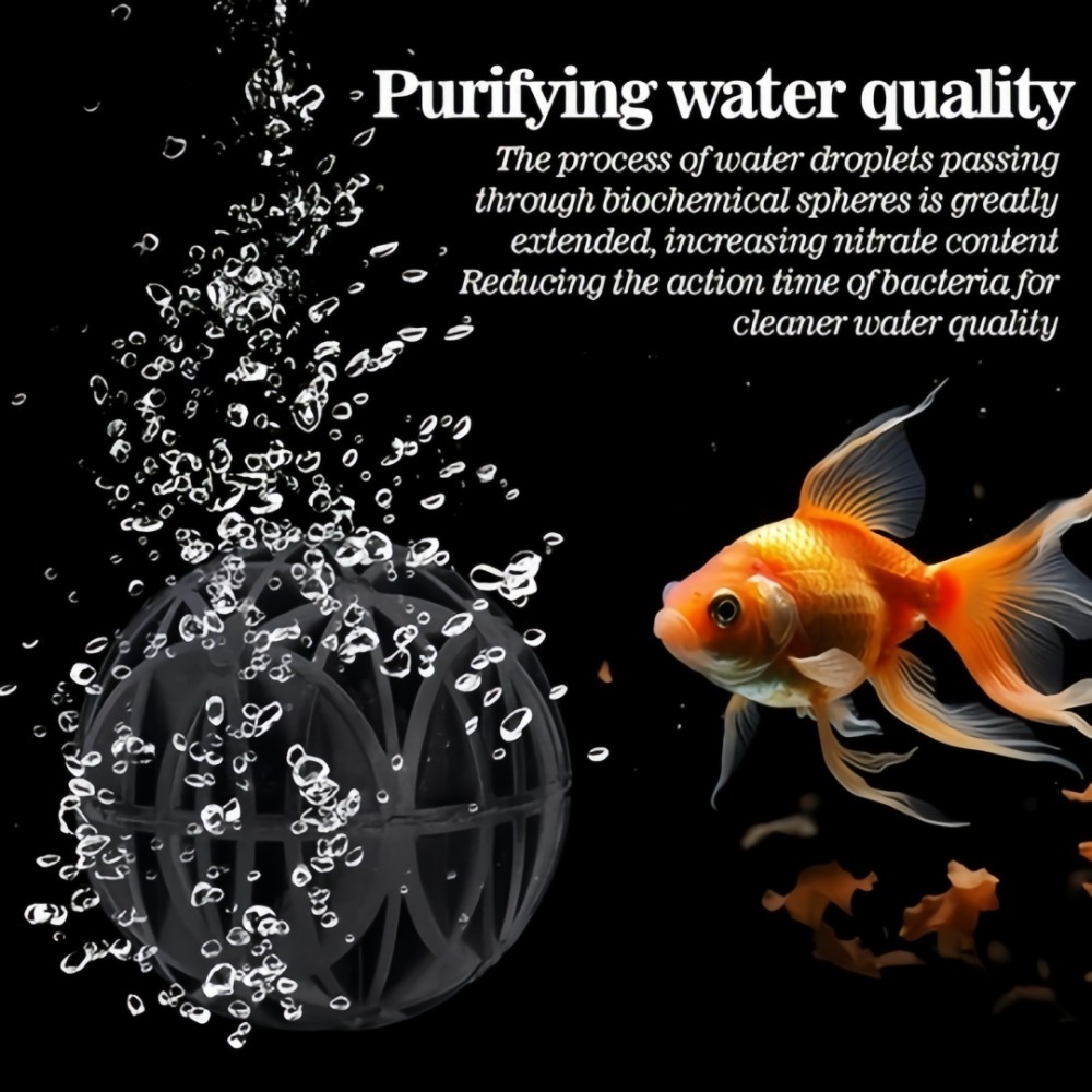 20/100pcs Aquariums Bio Balls  - Ocean Aquarium ulasan dan harga