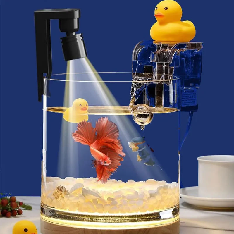 USB Clamp Light Waterproof Whi - Aquarium Marine Lights ulasan dan harga