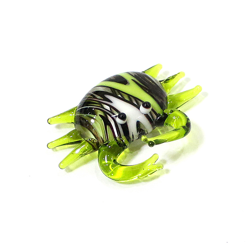 Handmade Cute Mini Glass Crab  - Marine Aquarium ulasan dan harga