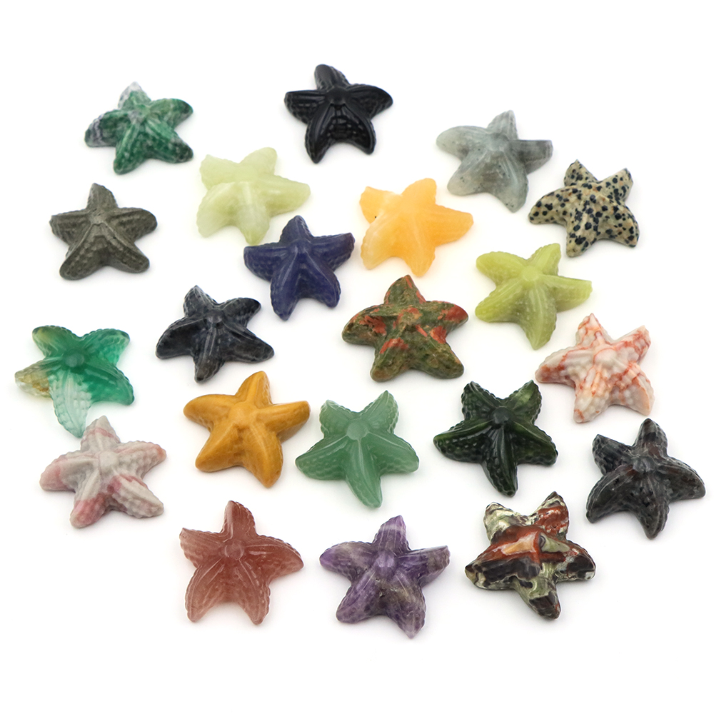 35mm Starfish Shape Statue Mar - Marine Aquarium ulasan dan harga