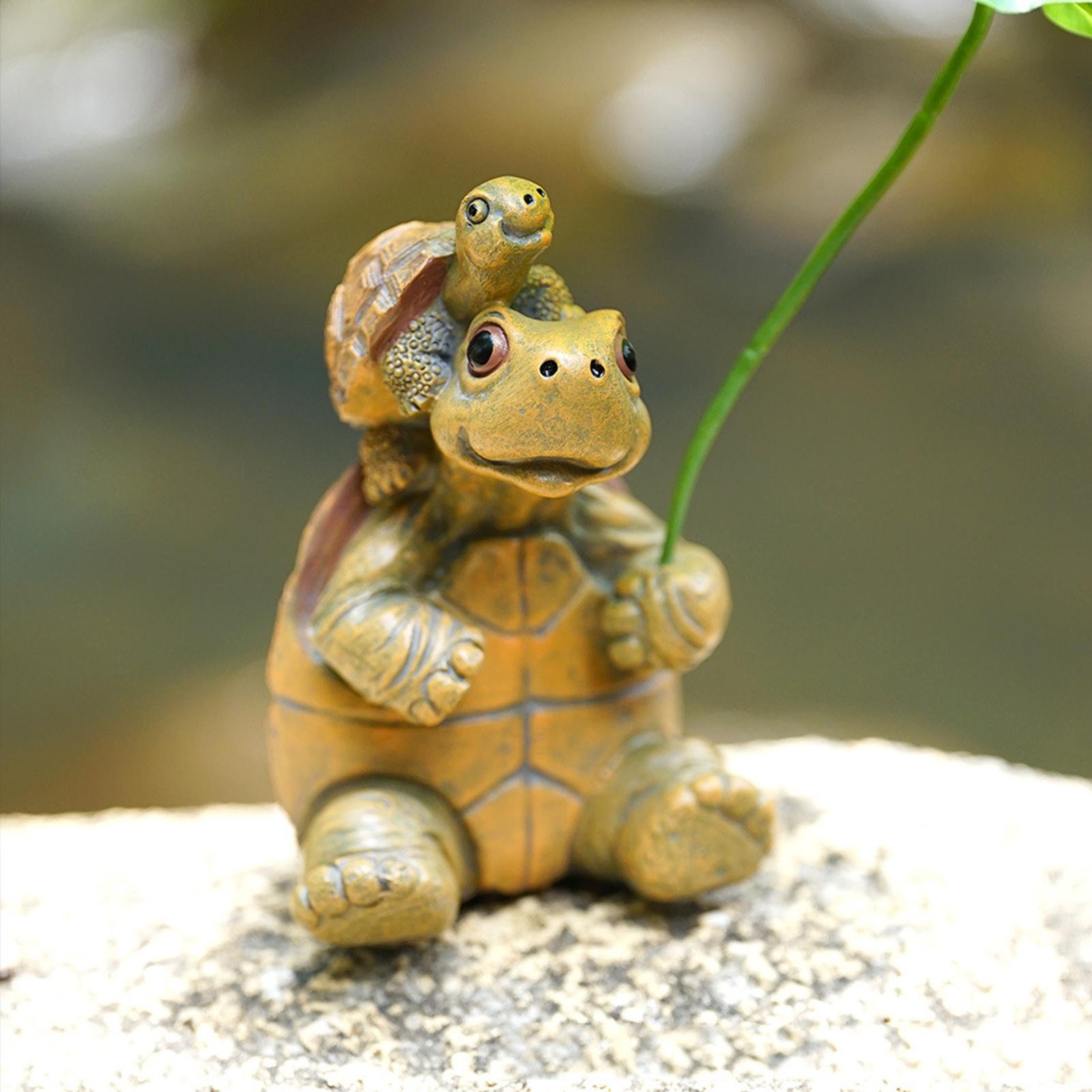 Turtle Figurine Fish Tank Deco - Ocean Aquarium ulasan dan harga